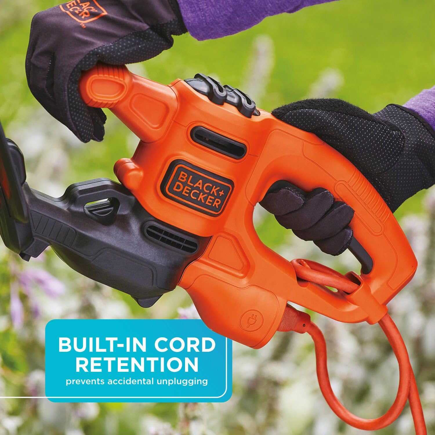 BLACKDECKER 16-Inch 3.0 Amp Corded Electric Hedge Trimmer BEHT100 - $25.50 Retail $34.00