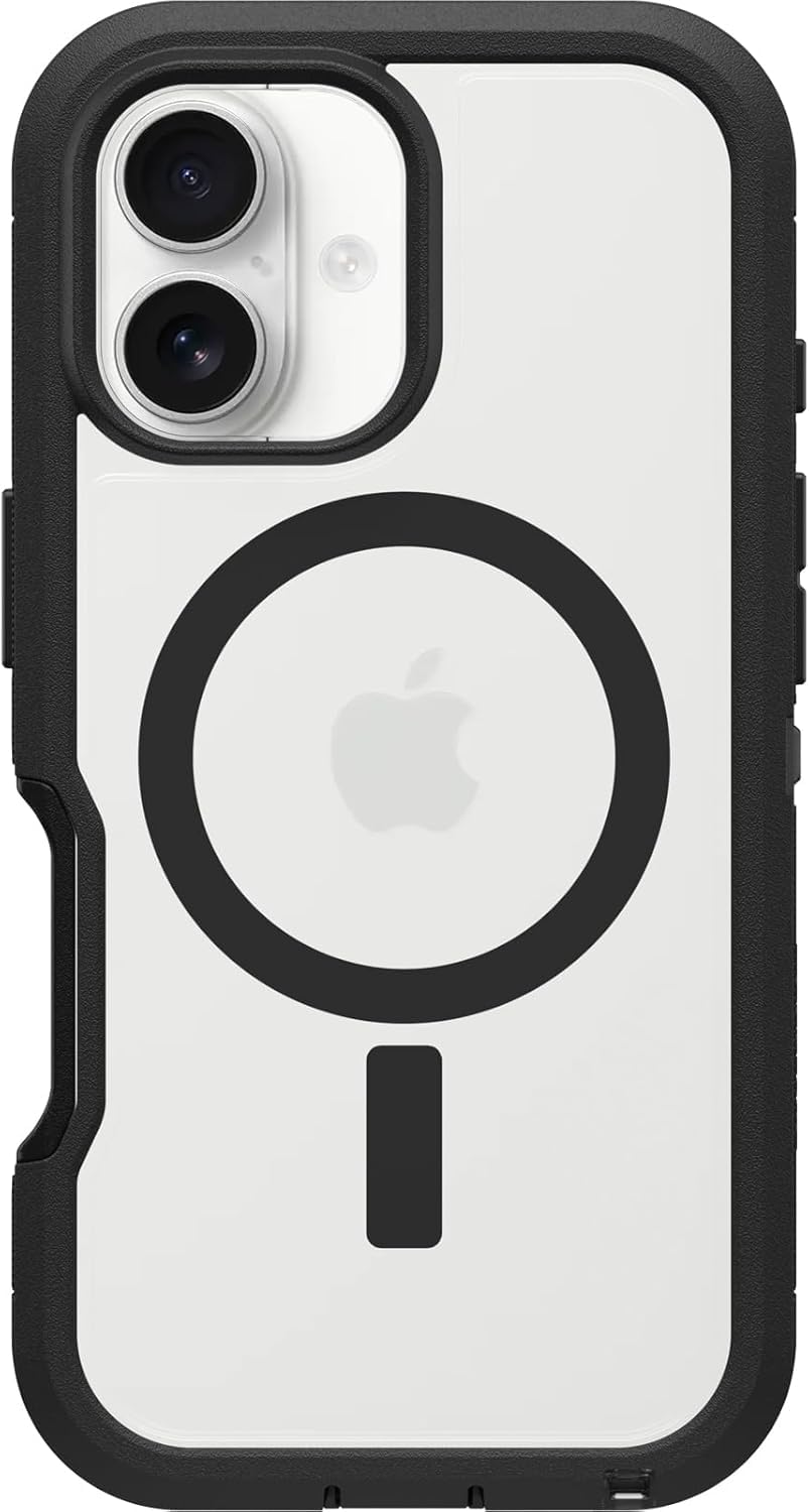 OtterBox iPhone 16 Plus Defender Series XT Case - Rugged MagSafe - Dark Side