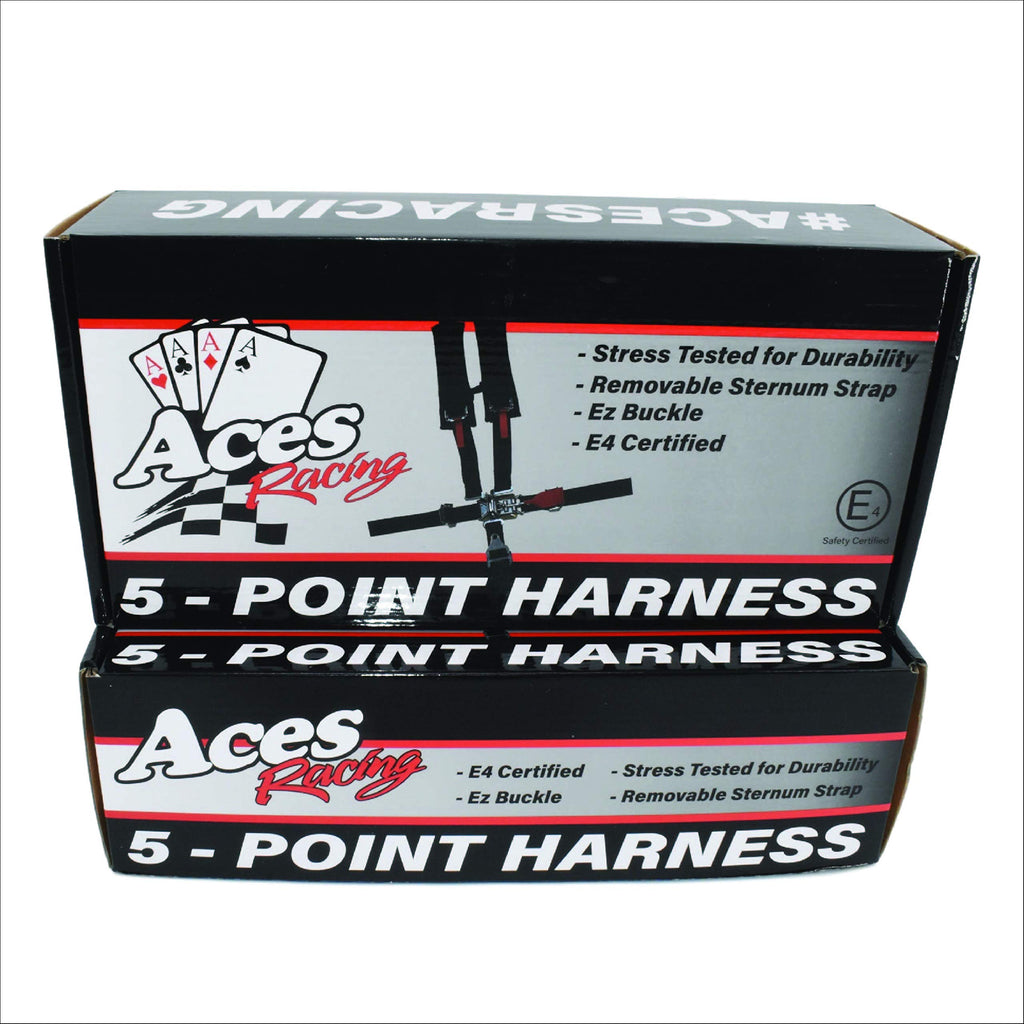 Point Harness with 2 Inch Padding Black - Universal Fit for UTVSxS Retail $64.00