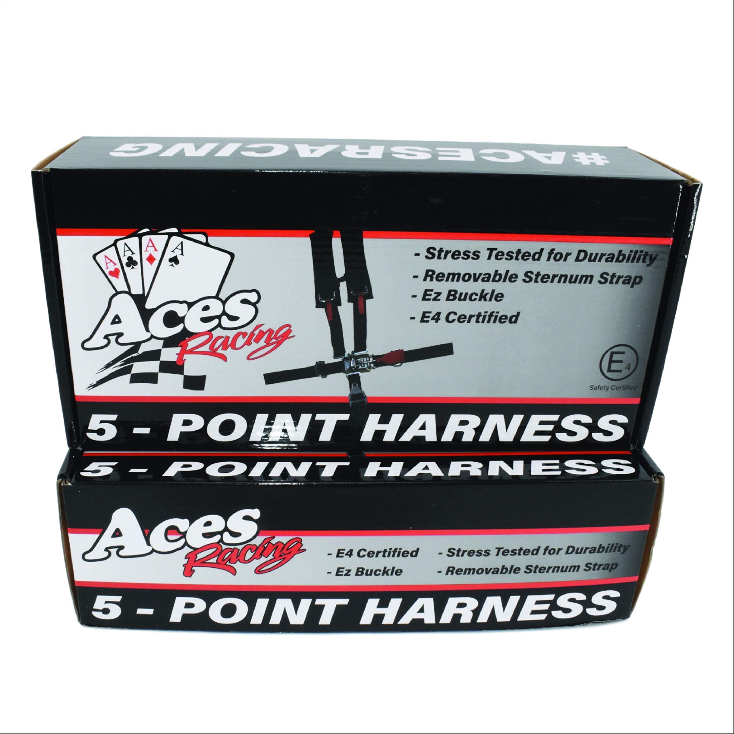 Point Harness with 2 Inch Padding Black - Universal Fit for UTVSxS Retail $64.00