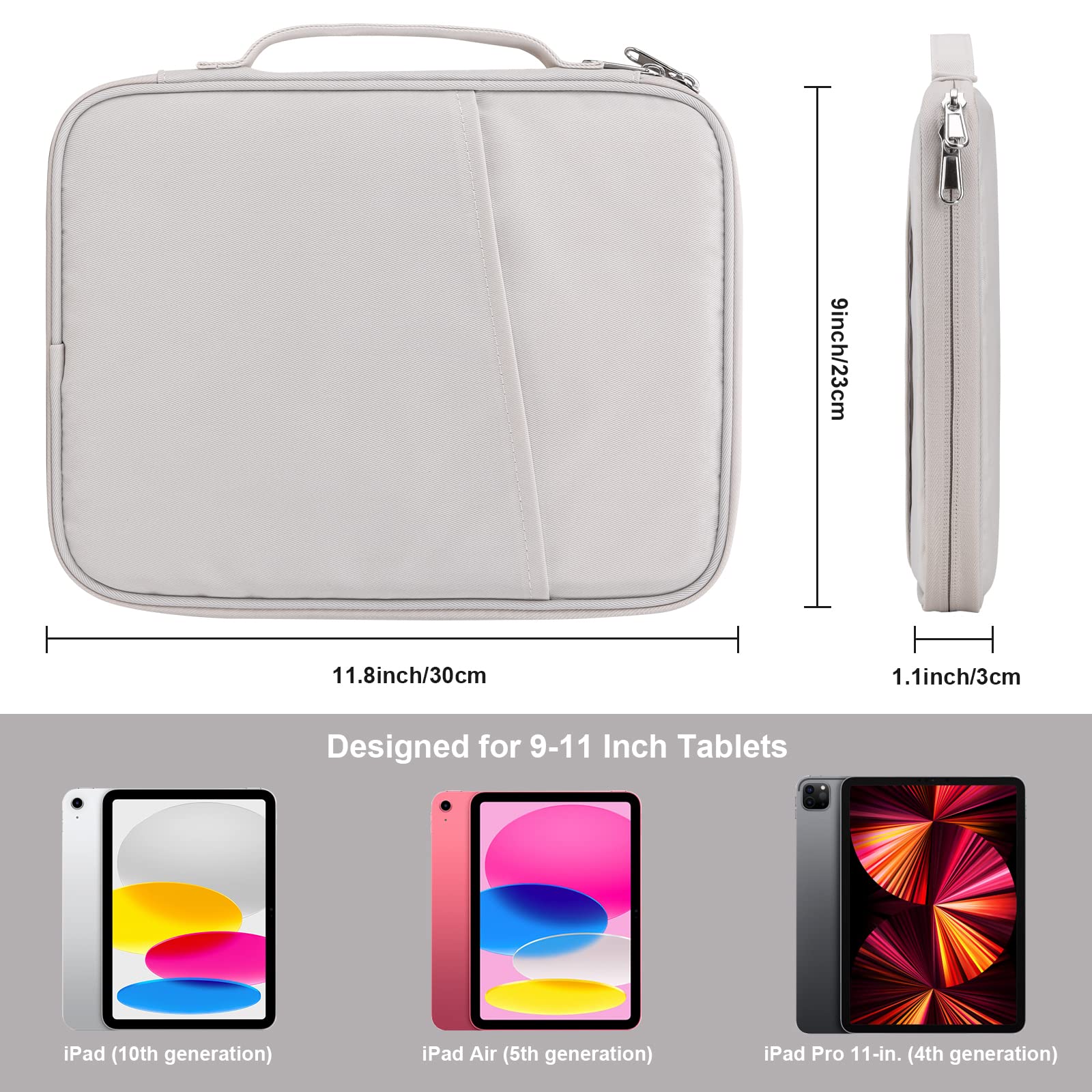 Open-Box New Cayeelu 11-Inch Padded Tablet Travel Sleeve for iPad ProAir10th Gen. Retail $14.00