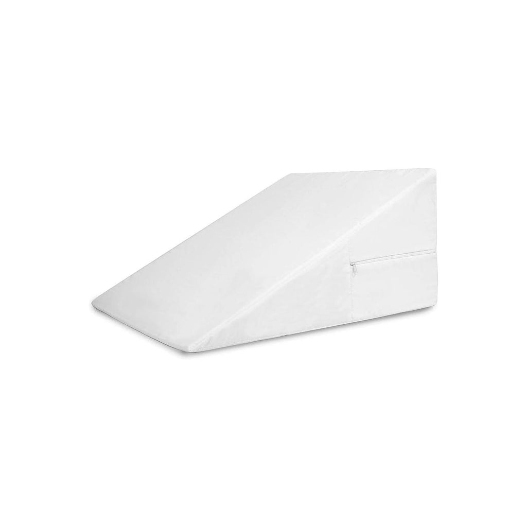 Bed Wedge Pillow  Triangle Wedge Elevated Incline 30 Degree 24x24x12 inches White