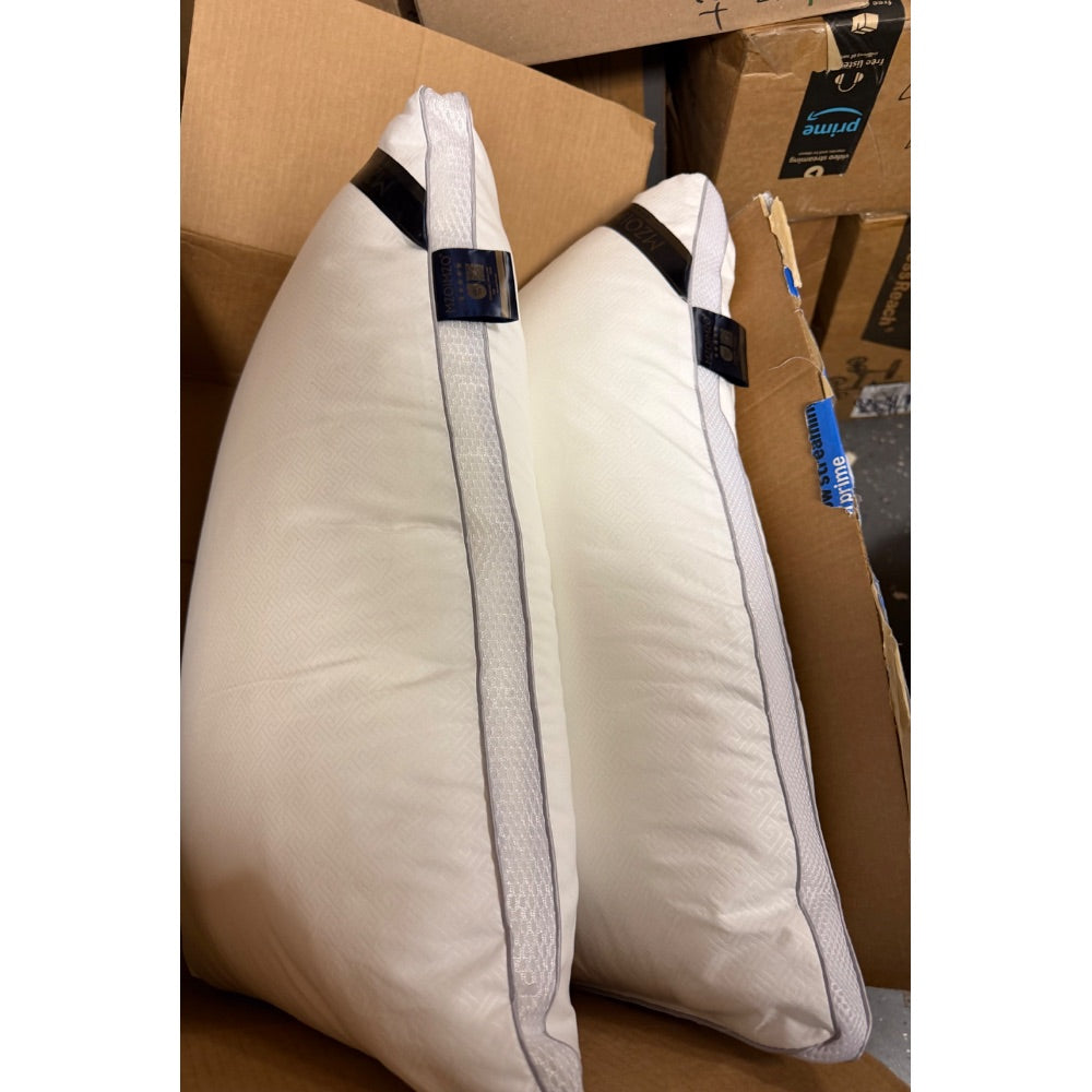 Open-Box New MZOIMZO Hotel Collection Bed Pillows Set of 2 with Cooling Mesh  Down Alt Fill Retail $29.00