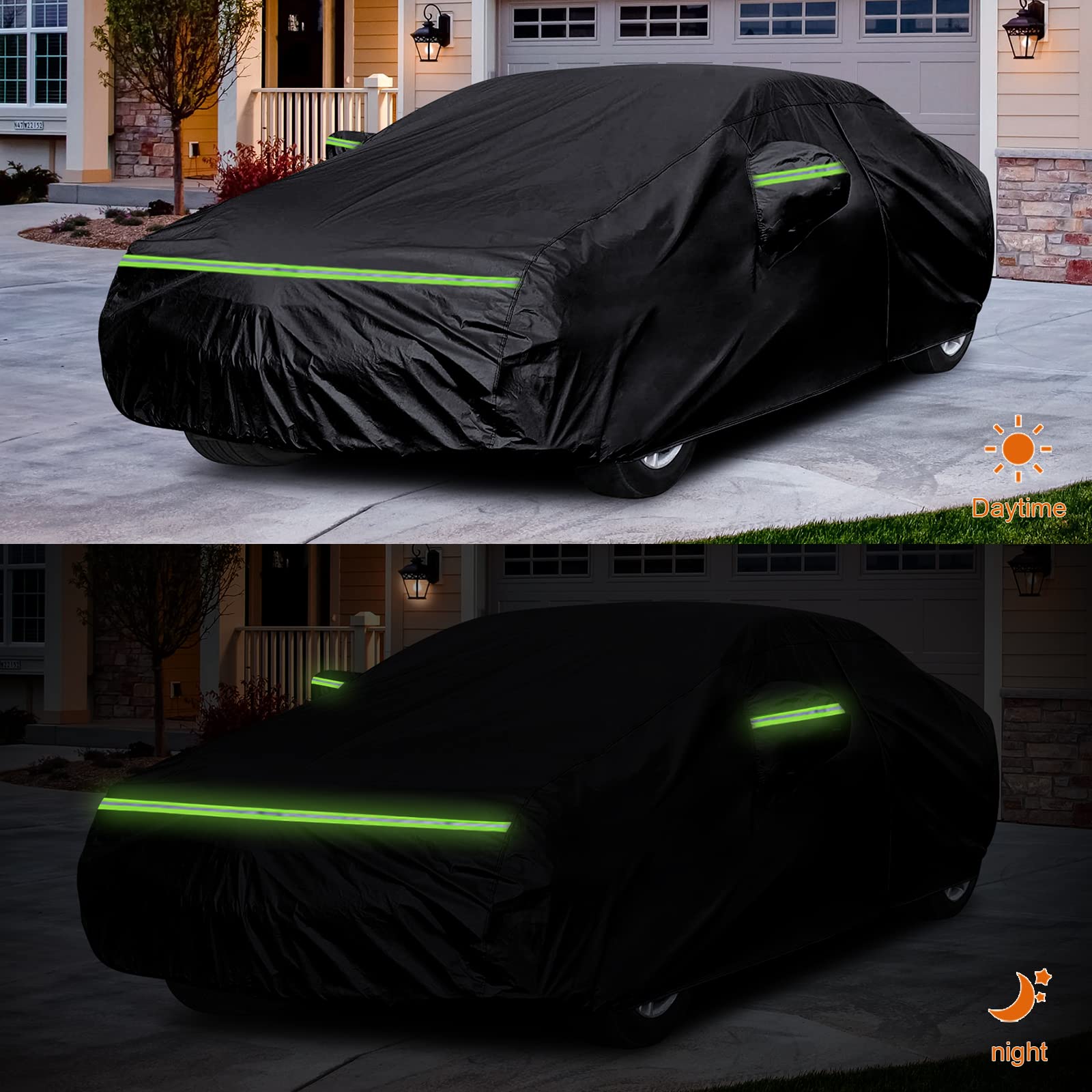 Waterproof Car Cover for 2005-2025 Ford Mustang 6 Layers All Weather Custom-Fit $42.00 Retail $56.00