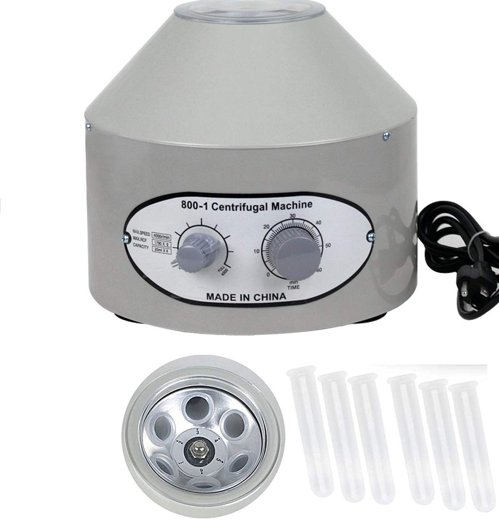 Desktop Electric Lab Centrifuge Machine wTimer Speed Control 4000 RPM 6x 20ml