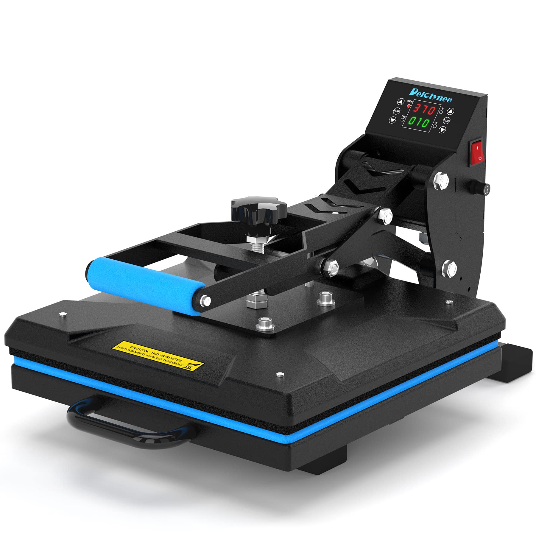 New As-Is Delclynee 15x15 Digital Heat Press Machine for T-Shirts Retail $159.00