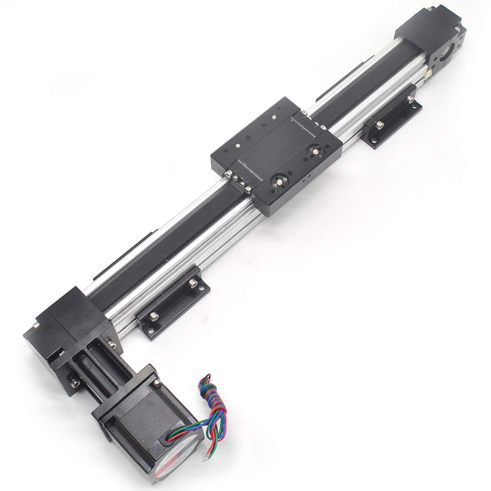 Belt Drive Motorized Linear Stage Actuator 600MM Fast Linear Motion Slide Rails for CNC Linear Position Kit Retail $209.00
