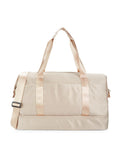 Mytagalongs Toronto Weekender Duffel Bag - Beige Retail $39.00