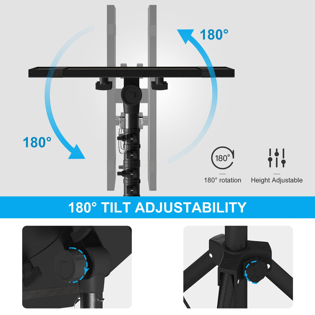 New DECOSIS Adjustable Projector Stand Tripod w Gooseneck Phone Holder Retail $33.00