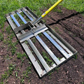 Lawn Leveling Rake  Heavy Duty Landscape Leveler