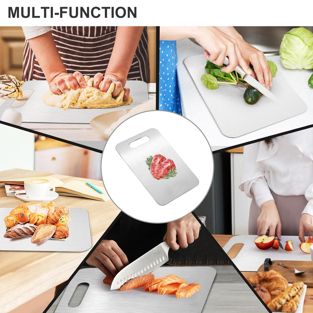 FARGEPENN Titanium Steel Cutting Board Set 13.4x9