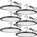 Pack 500W UFO LED High Bay Light 5000K Daylight 75000LM US Plug Warehouse Lighting