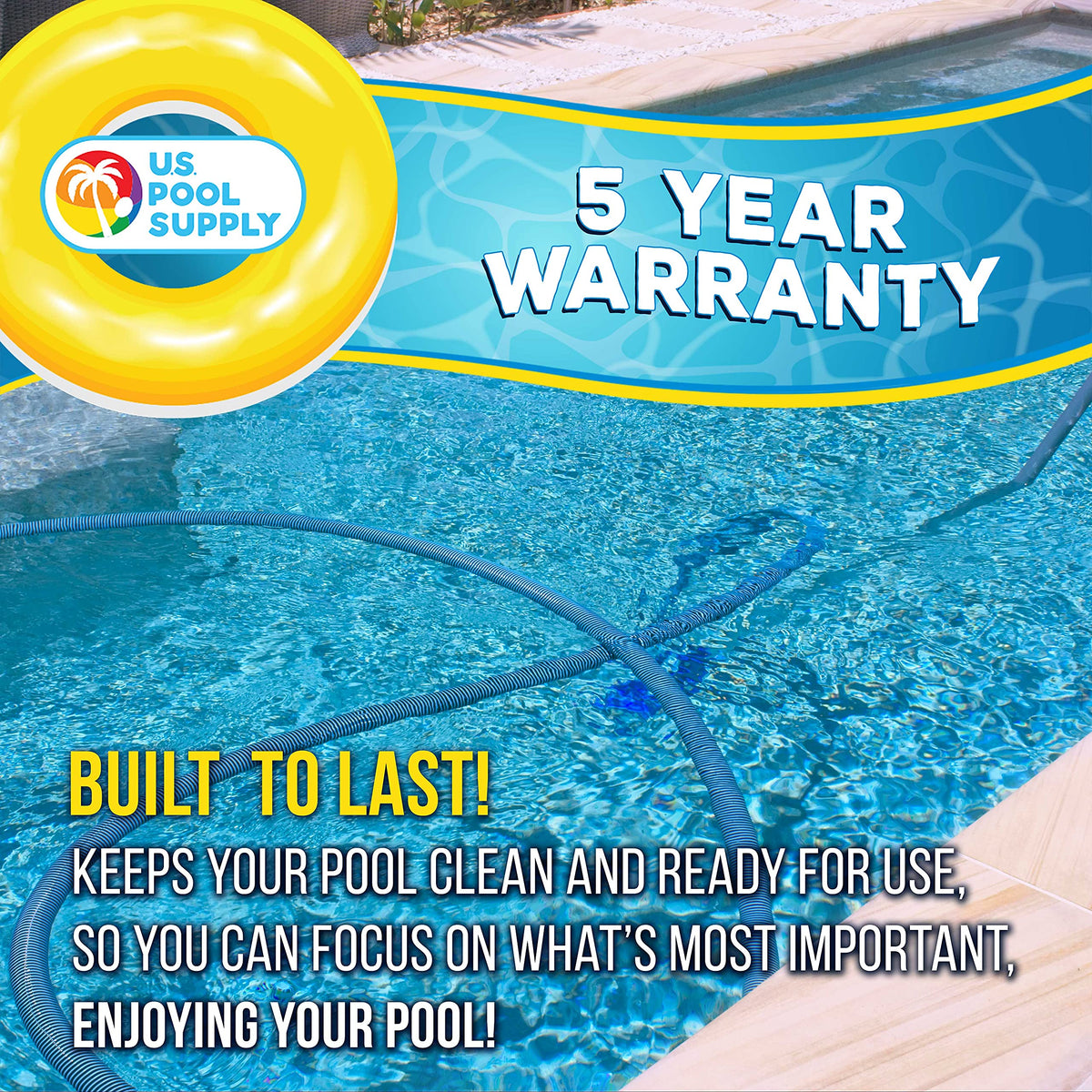 U.S. Pool Supply 1.5 x 25 Pool Vacuum Hose $29.25