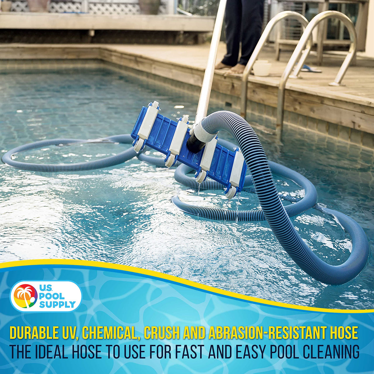 U.S. Pool Supply 1.5 x 25 Pool Vacuum Hose $29.25