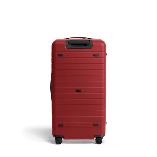 Away Large Trunk 31-Inch Hardside Spinner Suitcase Tango Red Retail $435.00