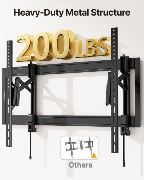 Heavy Duty Tilting TV Wall Mount for 55105 TVs up to 200lbs