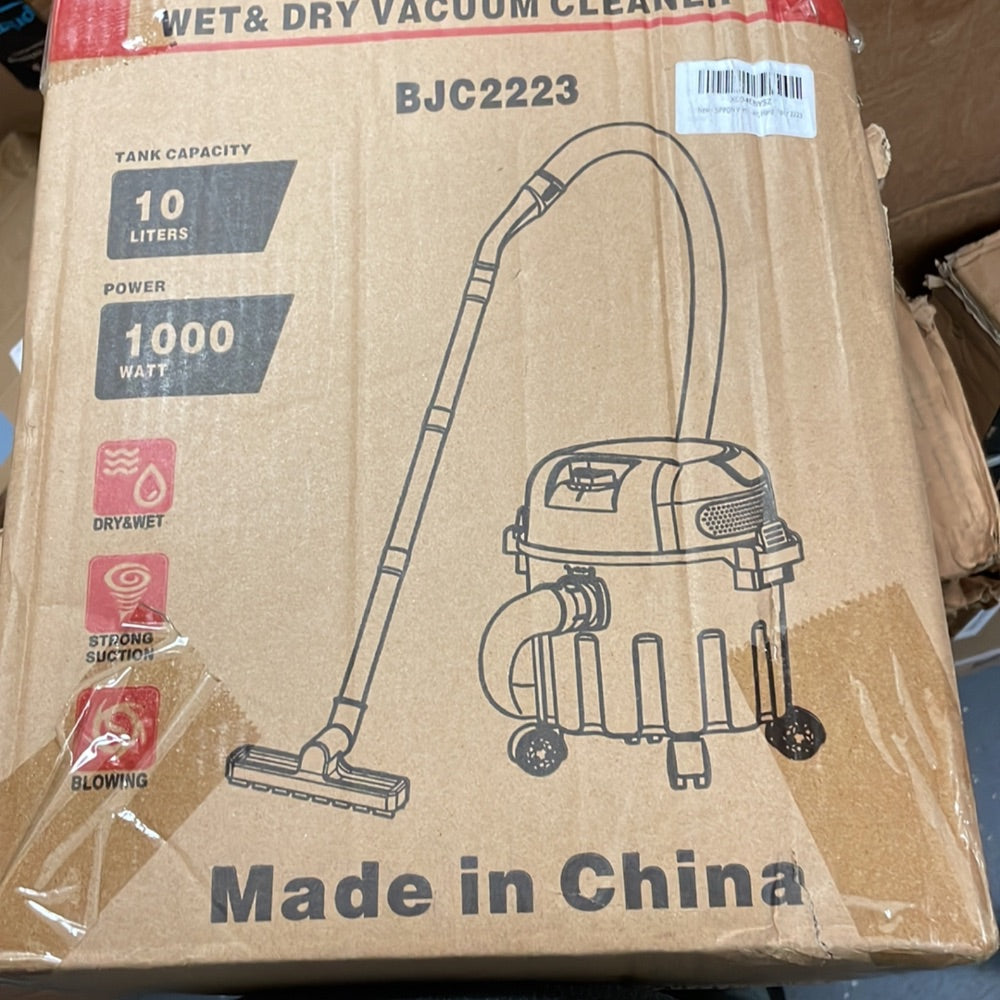 Open-Box New SIPPON 3-in-1 2HP Portable WetDry Shop Vacuum w Blower Wall Mount Retail $59.00