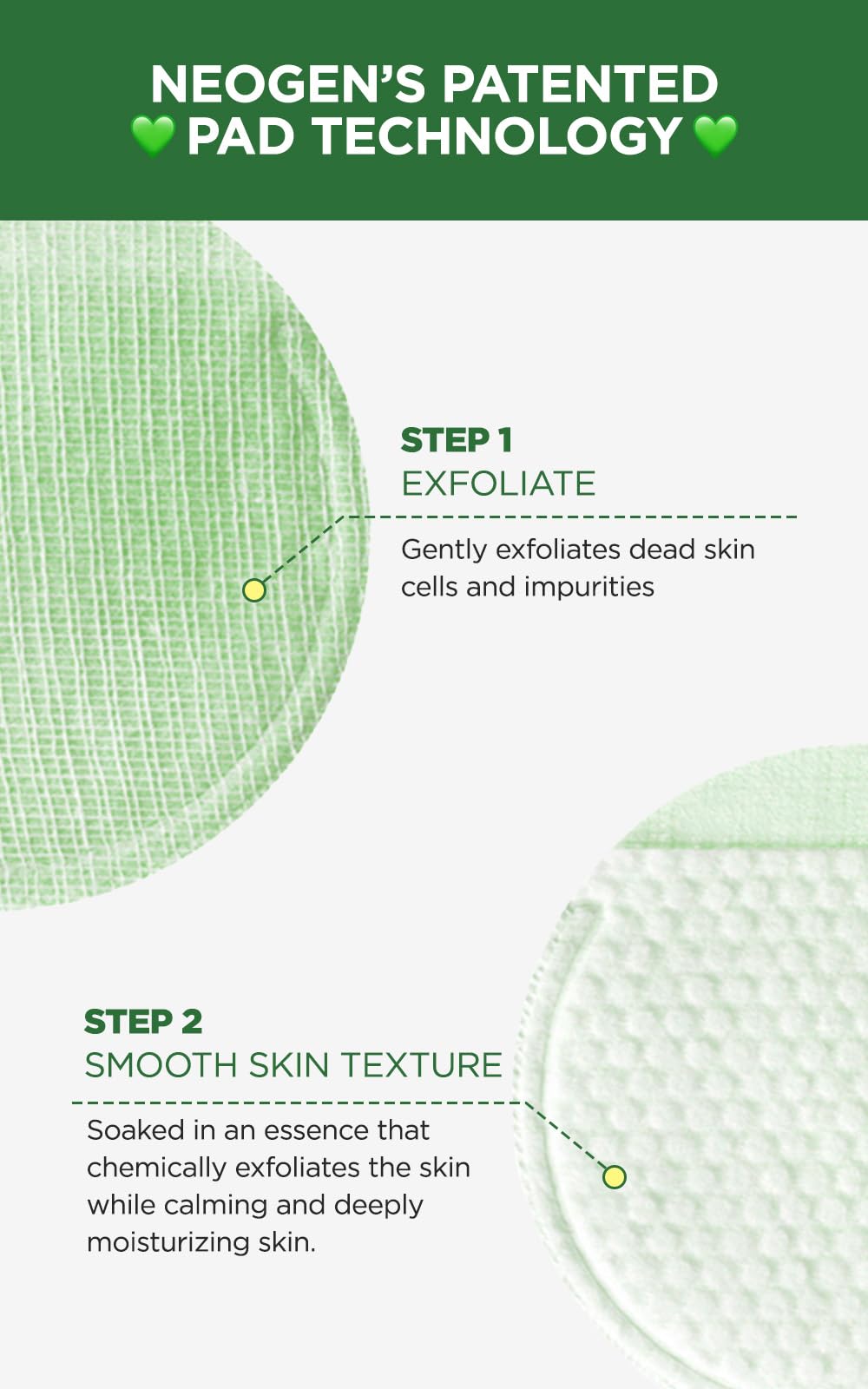 Green Tea Bio-Peel Gauze Peeling Pads - 8 Count