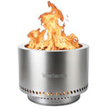 Open-Box New Vivagarden 19.5 Smokeless Wood Burning Fire Pit with Carry Bag Retail $85.00