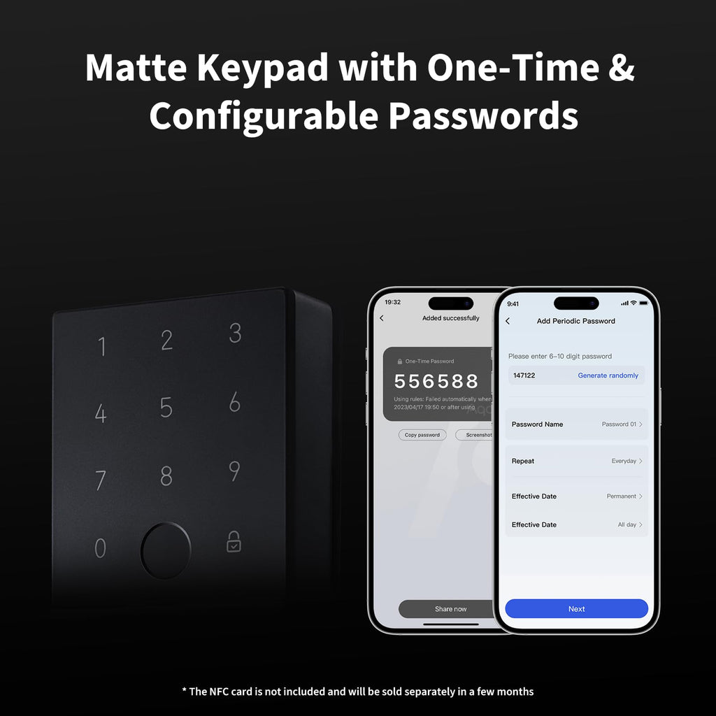 U100 Smart Fingerprint Keyless Entry Door Lock with Apple Home Key Touchscreen Bluetooth Gray Retail $134.00