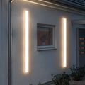 lundwa 2 Pack 47.25inch Long Outdoor White Wall Lights 35W 3000K Modern Porch Lights Acrylic Waterproof IP65 Exterior Wall Light Fixtures for House Patio Porch Courtyard (White) Retail $169.00