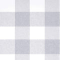 Melwod Grey White Plaid Peel  Stick Wallpaper 17.7x394 - Buffalo Gingham Retail $29.00