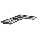 '-Pack 2x4ft Garage Wall Shelves 660lb Capacity - Black