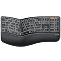 ProtoArc EK01 Plus Backlit Bluetooth Ergonomic Keyboard, Full Size, Black Retail $74.00