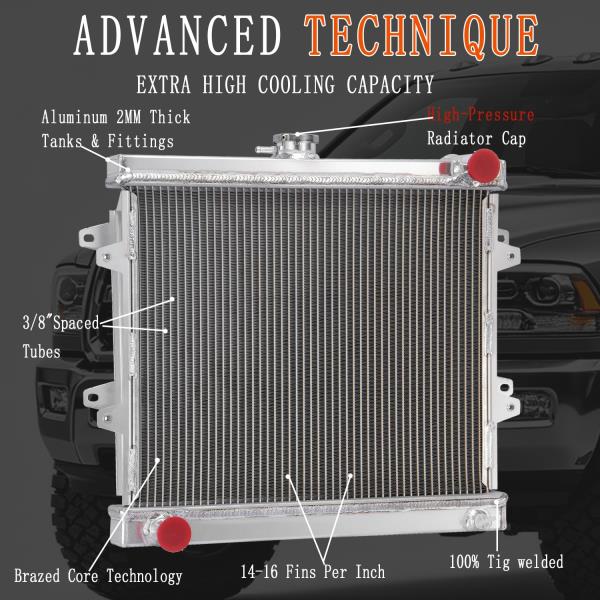 Radiator for 1984-1995 Toyota 4 Runner SR5 22R DLX Pickup 2.4L L4 MT Retail $132.00