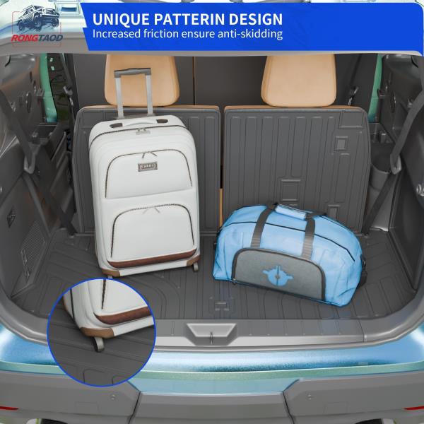 Floor Mats and Trunk Mat with Backrest Mats for 2024-2026 Lexus TX350 TX500h TX550h 5 PCS