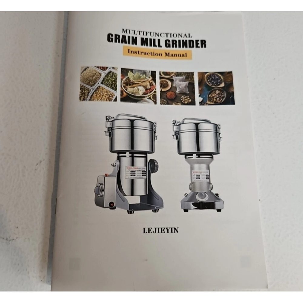 Open-Box New LEJIEYIN Model 150 Multifunctional Grain Mill Grinder 22000rmin Retail $45.00