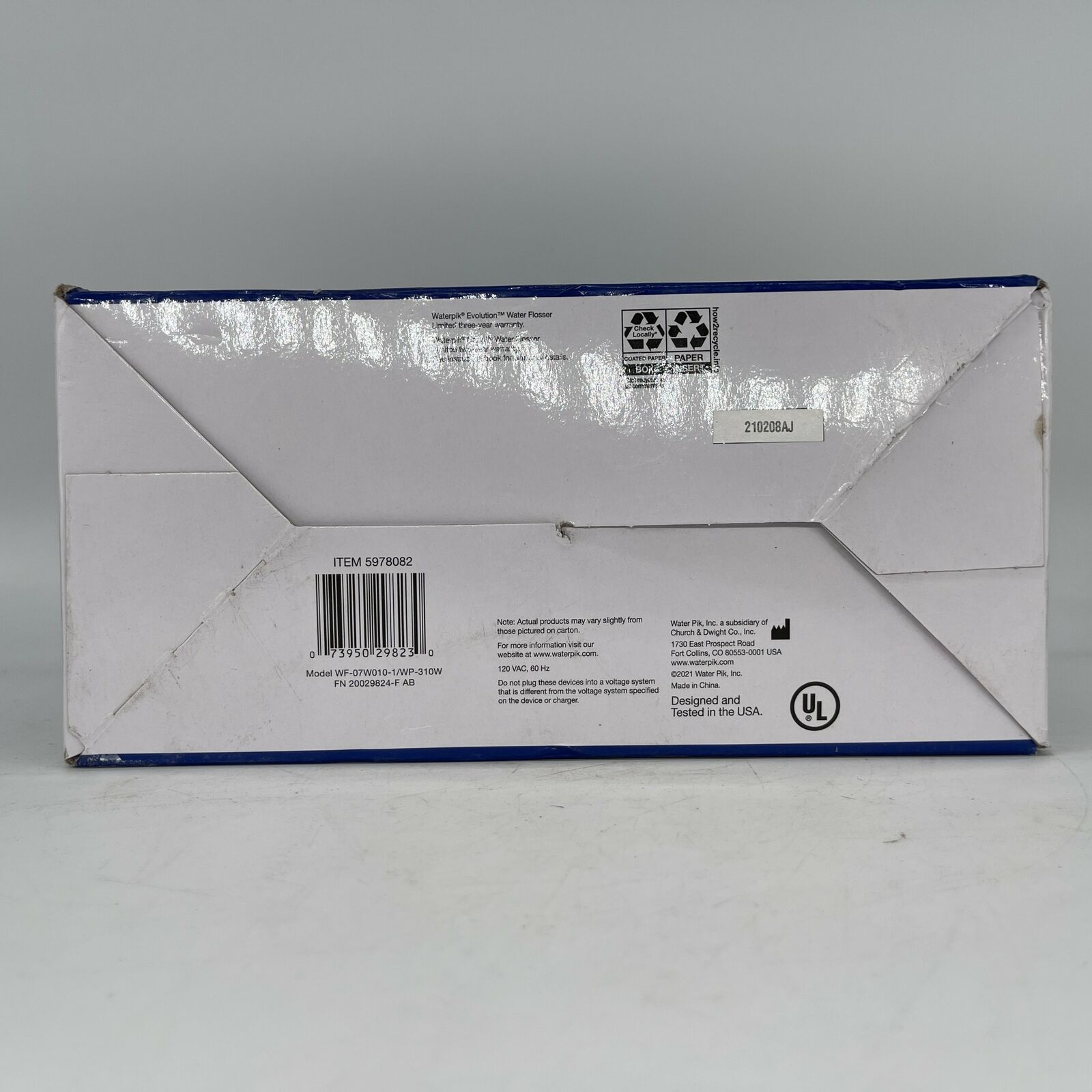 As-Is New Waterpik Evolution  Nano Water Flosser Combo Pack Retail $144.00
