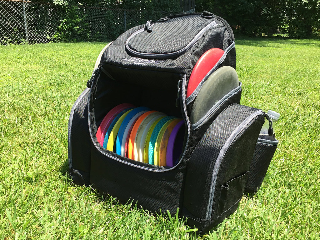 Large Insulated Disc Golf Backpack Cooler 2.0 - 20-25 Disc Capacity Padded Straps Retail $129.00