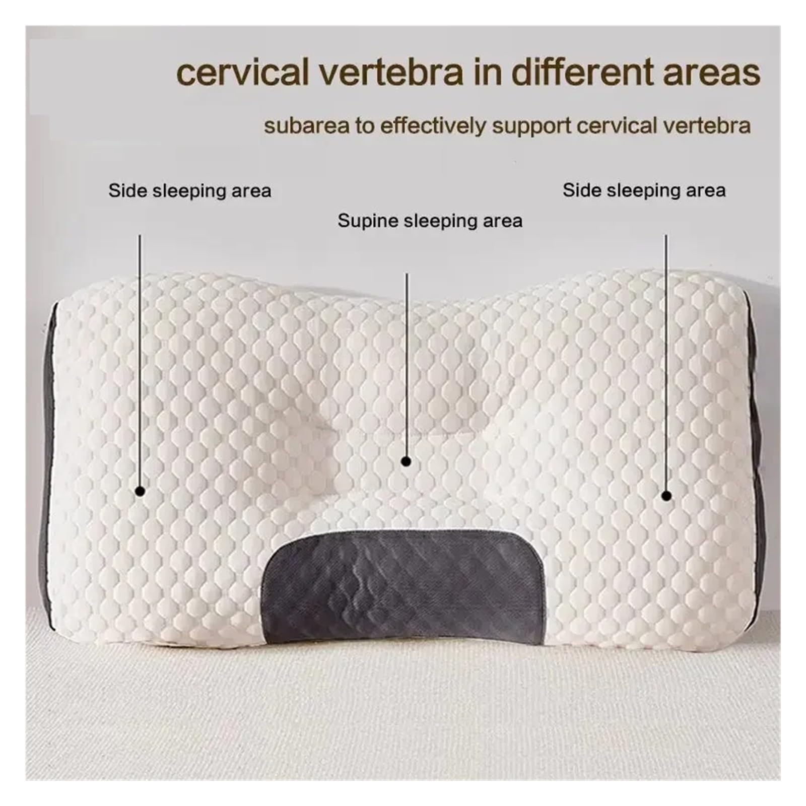 As-Is New Generic 2PCS Cervical Neck Support Bed Pillows for Sleep Retail $96.00