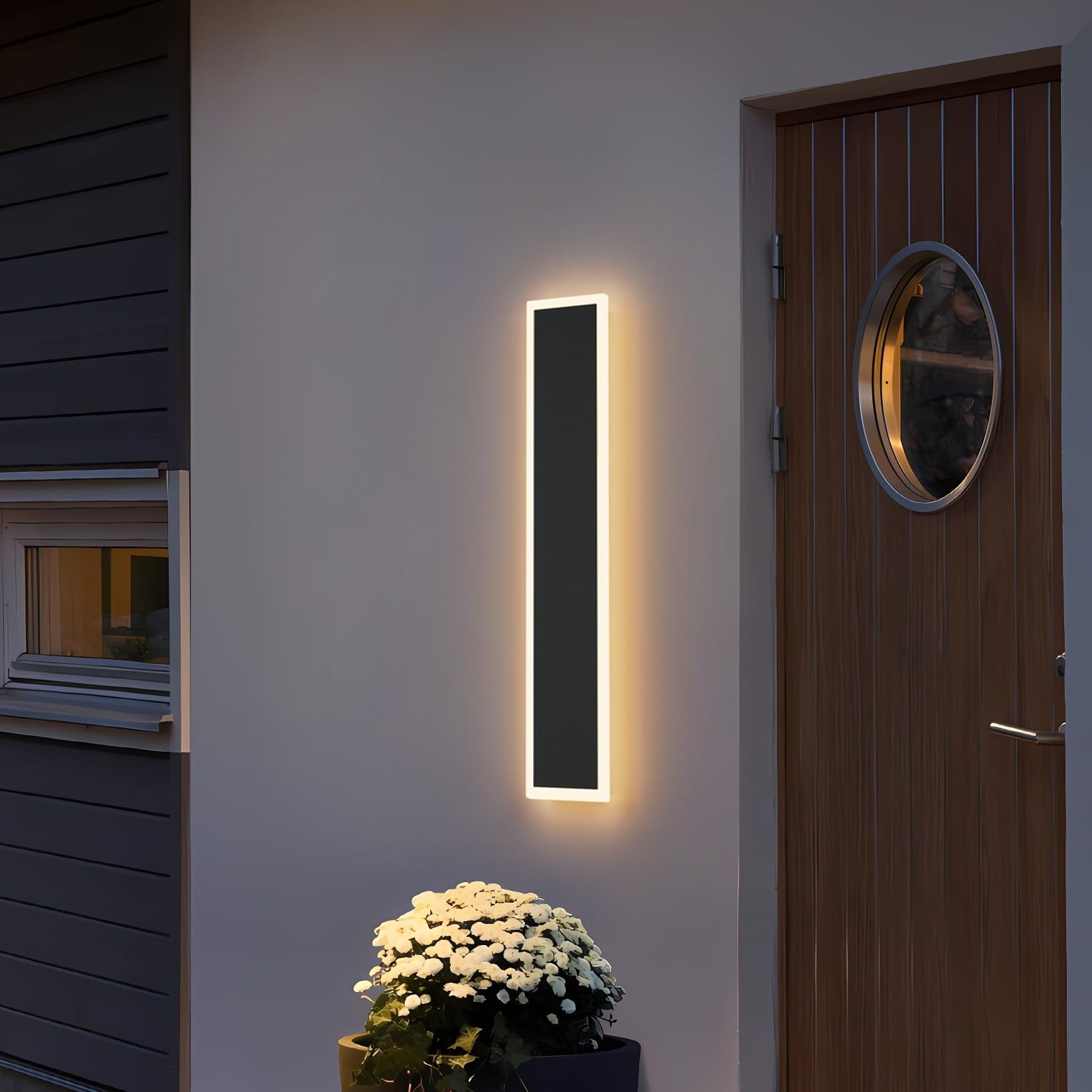 Coinmit Modern 31.5 Outdoor LED Wall Sconce