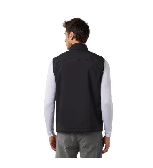 Black Rechargeable Heated Vest Large