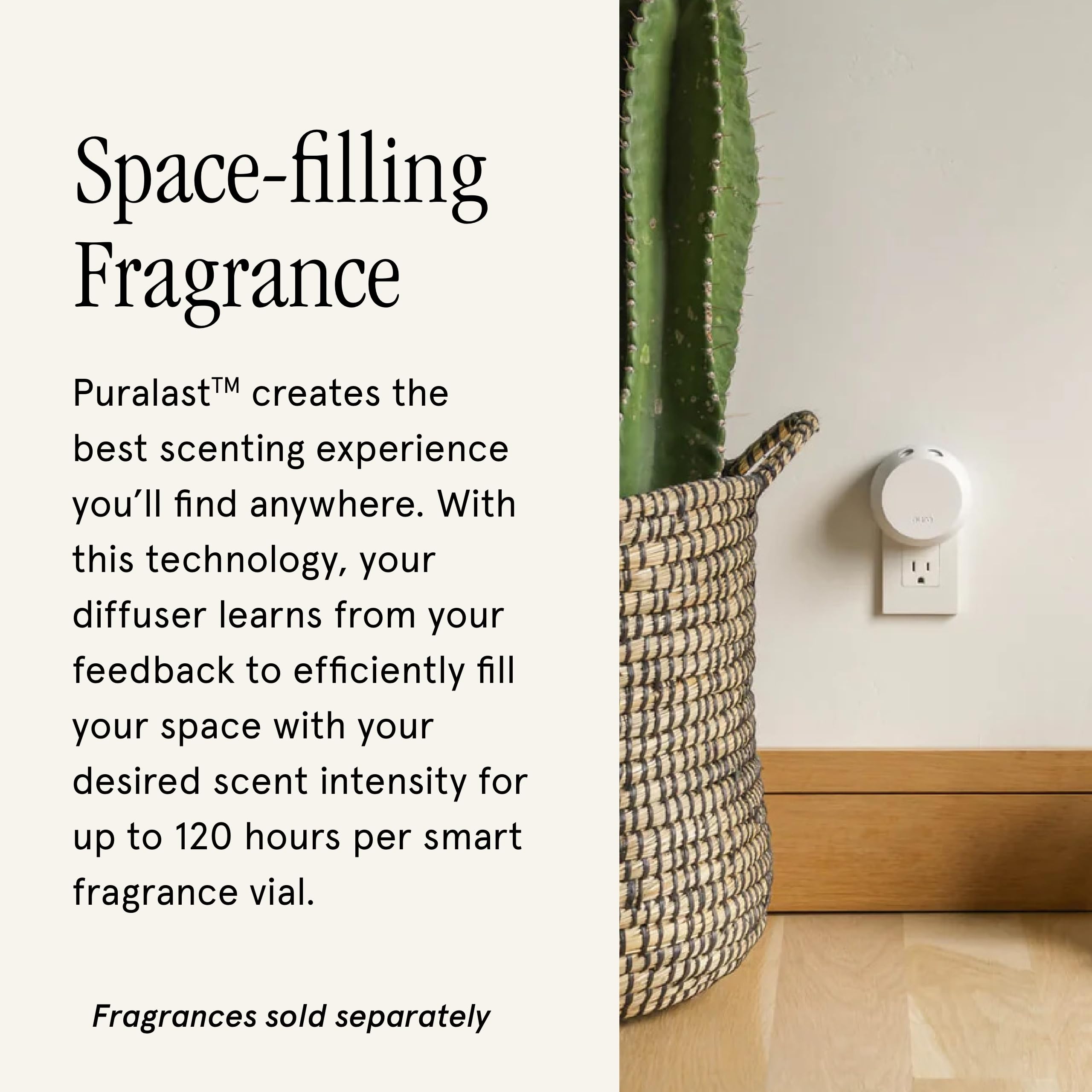 Pura 4 Smart Fragrance Diffuser with LED Light Wi-Fi  Auto Vial Detection - 2025 Version