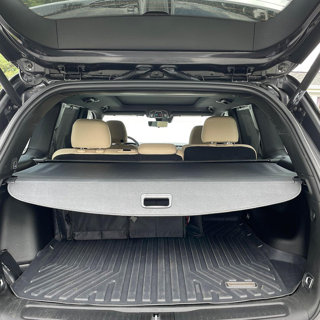 Leather Retractable Cargo Cover for 2022-2026 Jeep Grand Cherokee 2 Row WL 4XE