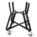 Heavy Duty BBQ Grill Rolling Cart, Rolling Nest, Rolling Outdoor Cart for 18" Large Big Green Egg with Locking Caster for BGE L Smoker Kamado Joe 18“ Charcoal Grill Stand Accessories Retail $99.00