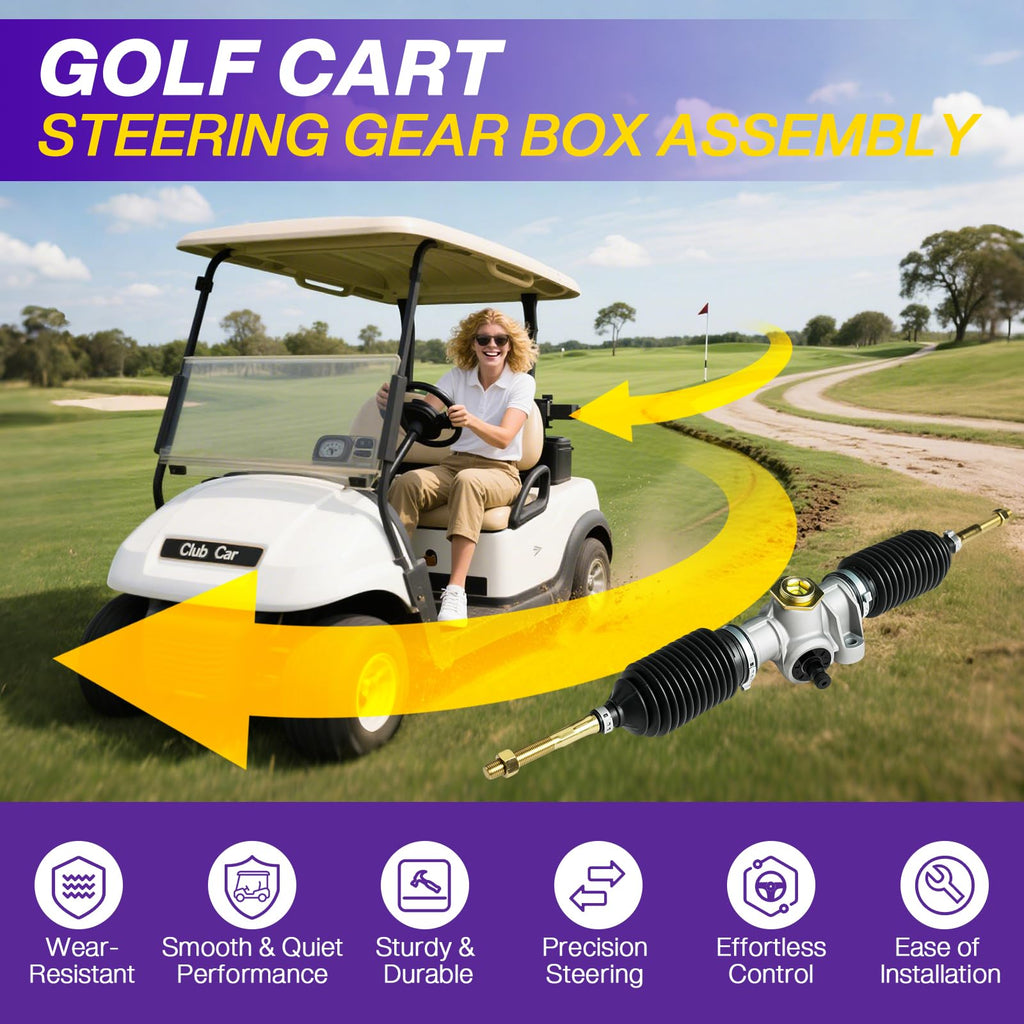 Steering Gear Box Assembly for Club Car PrecedentOnwardTempo 2004-UP Golf Carts $41.25