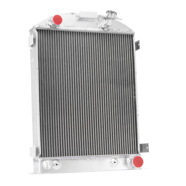 -Row Aluminum Radiator for 1930-1932 Ford Model A and 1933-1938 Ford Model 40 Chevy V8 Engine