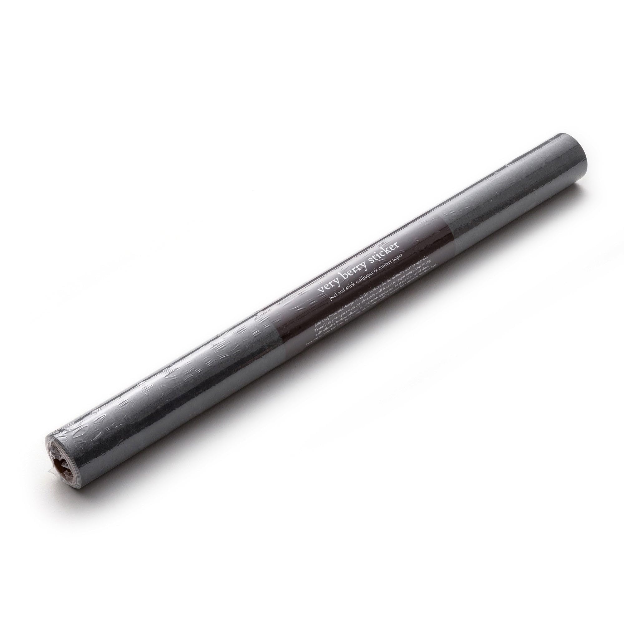 New As-Is Very Berry Sticker 24x78 Stone Dark Gray Marble Peel  Stick Contact Paper. Retail $25.00