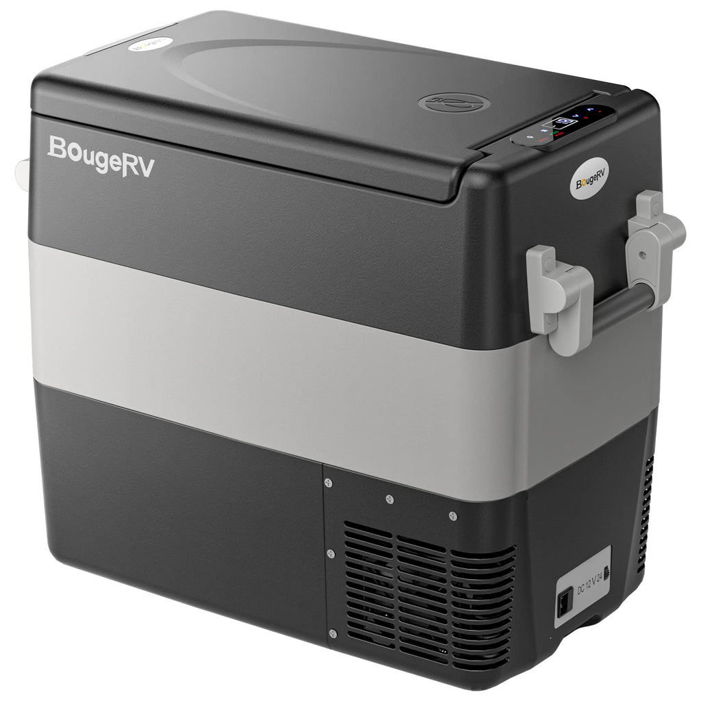 BougeRV 12V Portable Refrigerator Fridge Freezer Portable Car Fridge 53 Quart Electric Cooler12V/24V DC 110~240 V AC for RV Truck Jeep Pickup SUV Van Boat Camping Tailgating Road Trip Outdoor Travel Retail $237.00