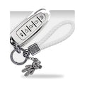 Sparkling Teddy Bear & Car Key Fob Charm Set