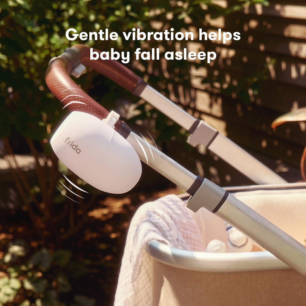Frida Baby Hands-Free Rocker for Strollers  Cribs - 5 Vibration Levels White