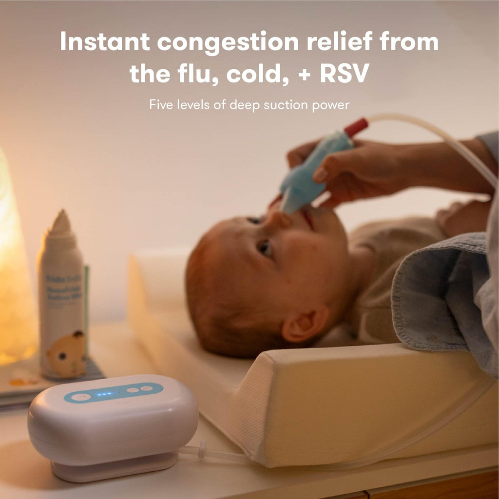 Frida Baby Electric NoseFrida Pro Nasal Aspirator - 5 Suction Levels Cordless White