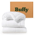 Cloud Cooling Comforter Duvet Insert All-Season Temperature-Regulating Eucalyptus Lyocell KingCal King White