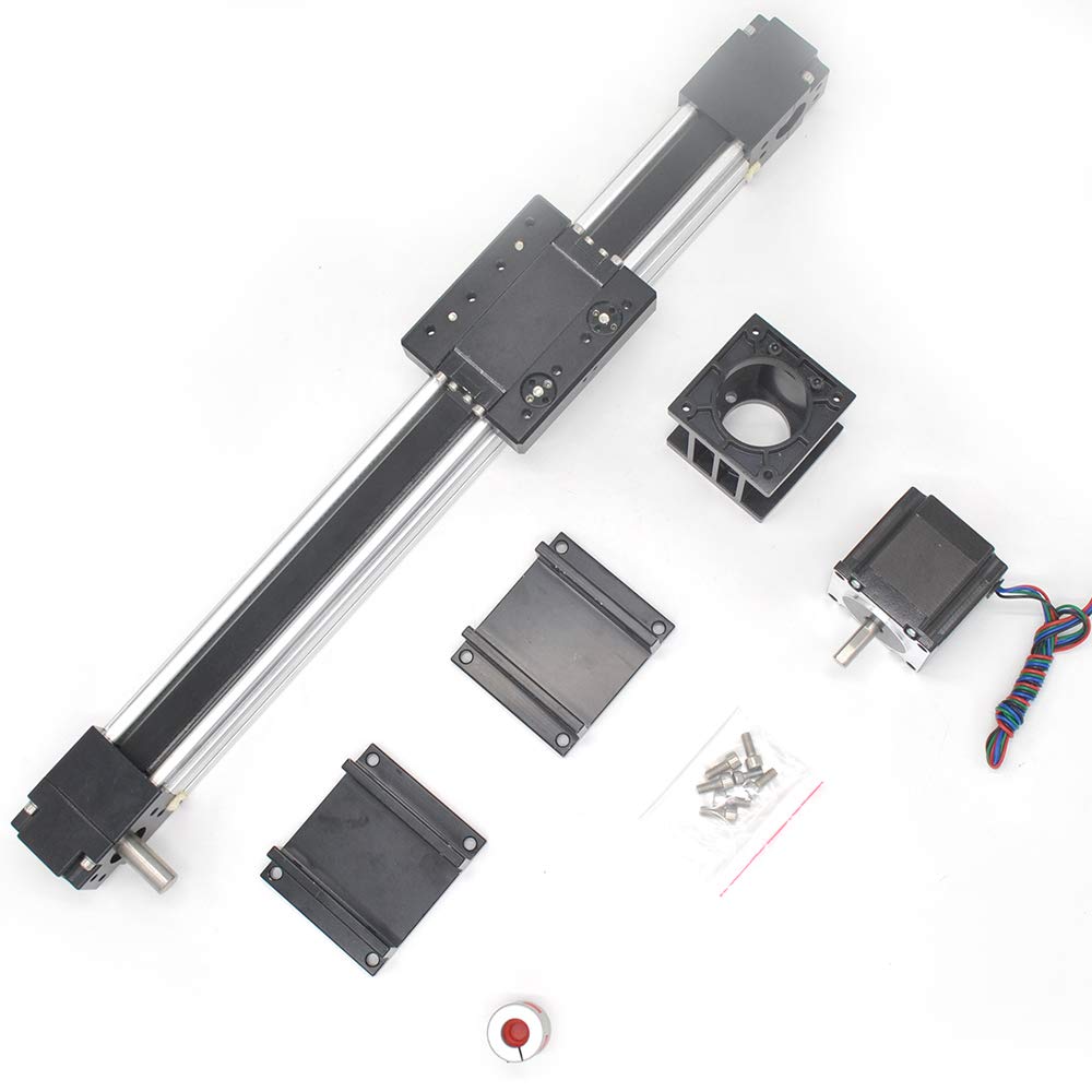 Belt Drive Motorized Linear Stage Actuator 600MM Fast Linear Motion Slide Rails for CNC Linear Position Kit Retail $209.00