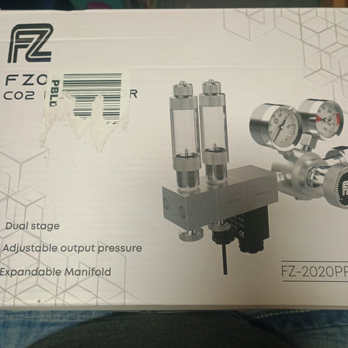 Aquarium Pro Series Dual Stage CO2 Regulator DC Solenoid Precision Needle Valve Retail $135.00