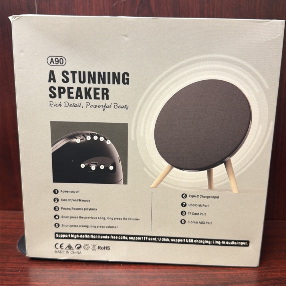 New A90 BT V5.4 Hi-Res Audio Wireless - Bluetooth Speaker